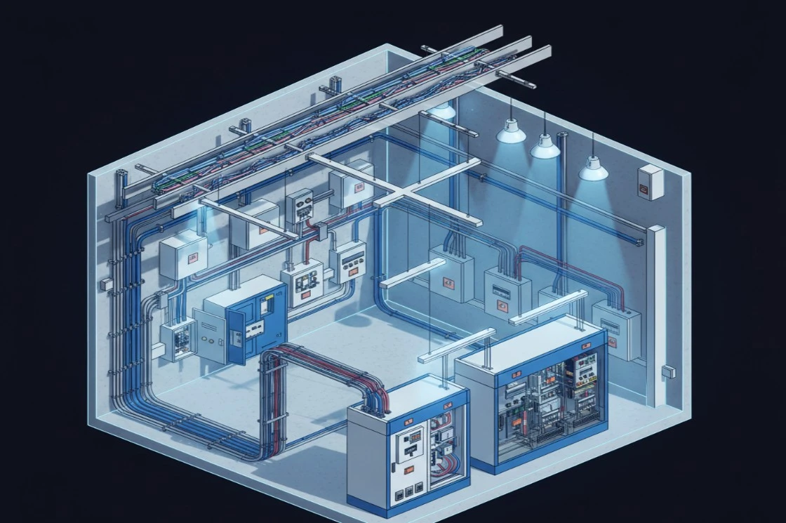 Revit Model Electrical Rack Revit Electrical (Intermediate / Working Professional) - AEO Design ...